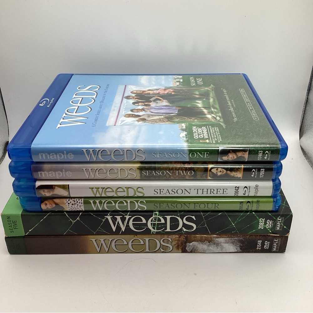 Weeds TV Series Seasons 1-6 DVD set 1-4 Bluray 5-6 DVD
